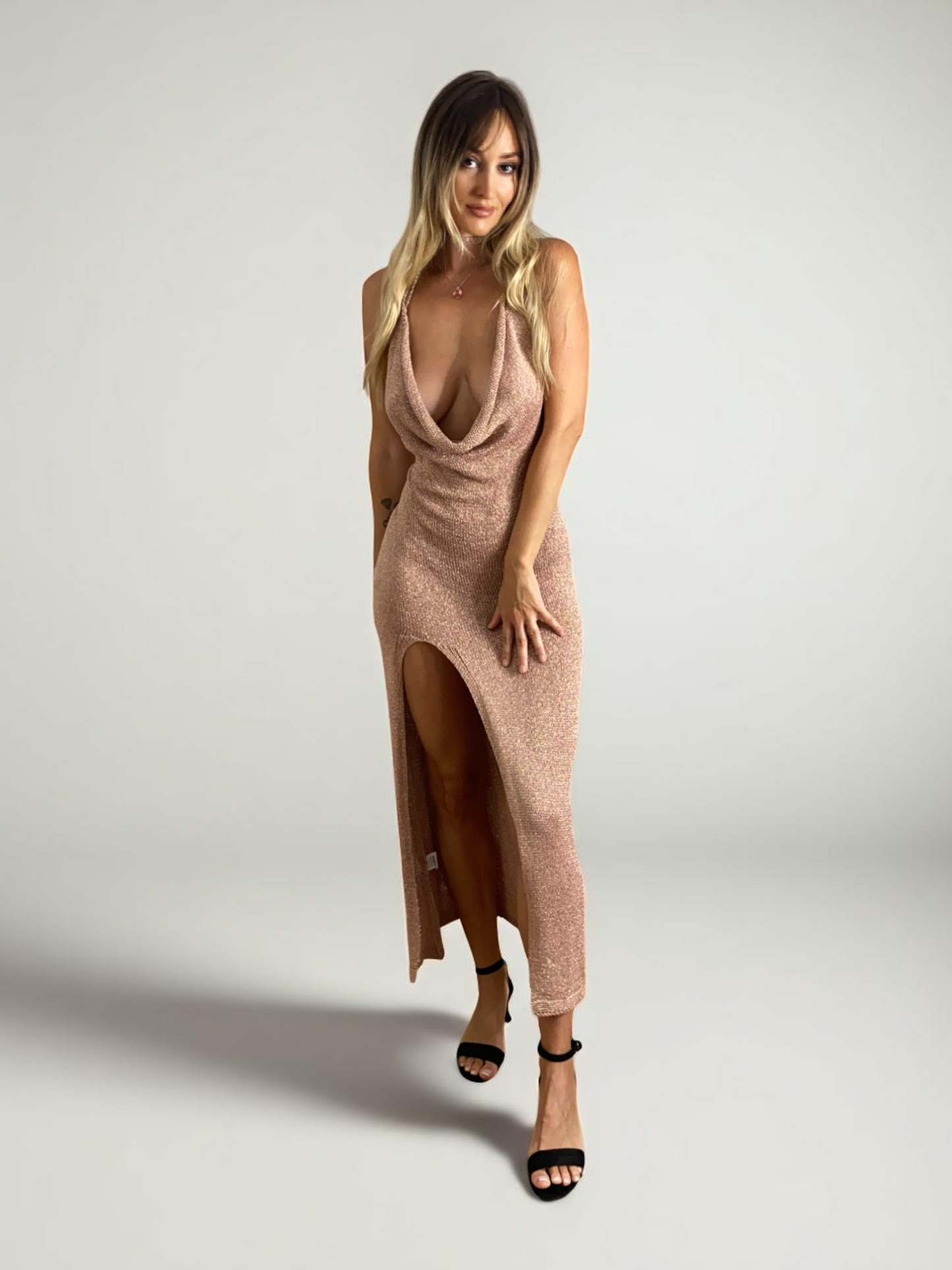 Vestido Aura rosa